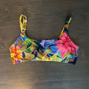 Aerie floral swim top